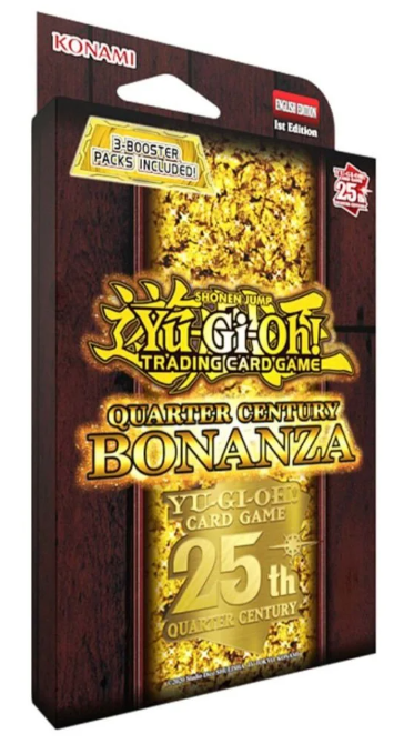 Yu-Gi-Oh TCG Quarter Century Bonanza Collection 3 Booster Pack Tuckbox