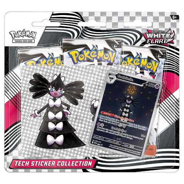 Pokemon - TCG - Scarlet & Violet White Flare Tech Sticker Blister