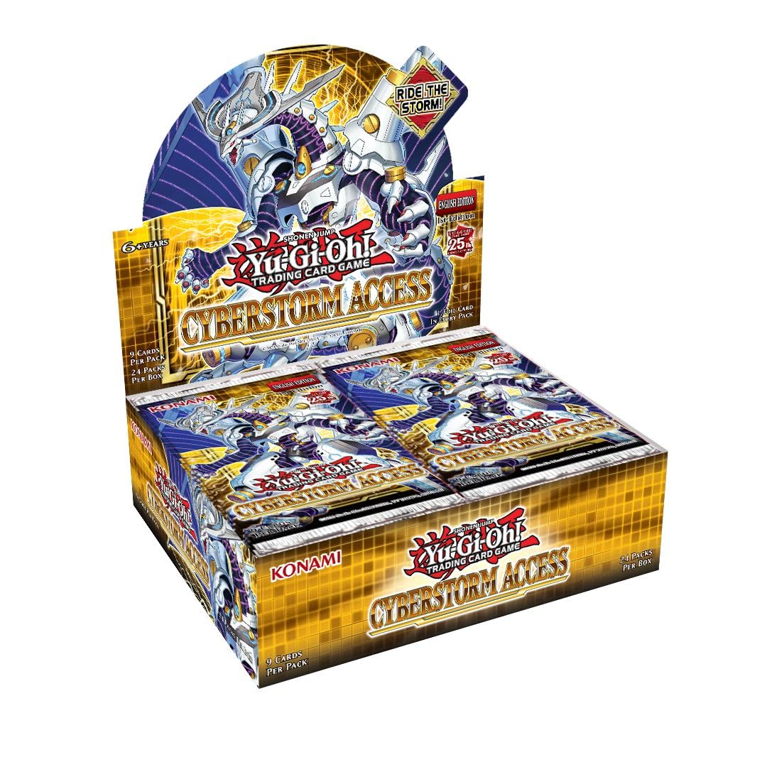 Yugioh - Cyberstorm Access Booster Display