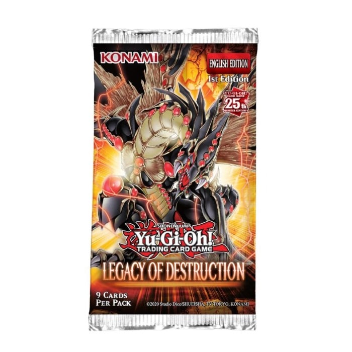 YU-GI-OH LEGACY OF DESTRUCTION BOOSTER PACK