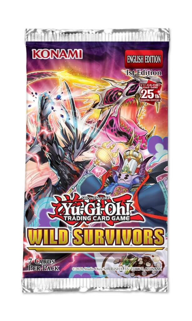 Yu-Gi-Oh! Wild Survivors Booster Pack
