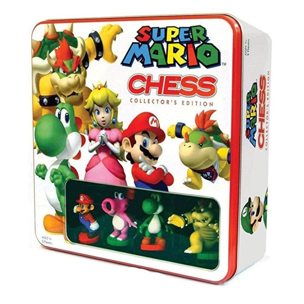 CHECKERS & TIC TAC TOE: Super Mario vs. Bowser – The Op Games