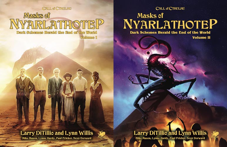 Call of Cthulhu RPG - Masks Of Nyarlathotep Slipcase Set