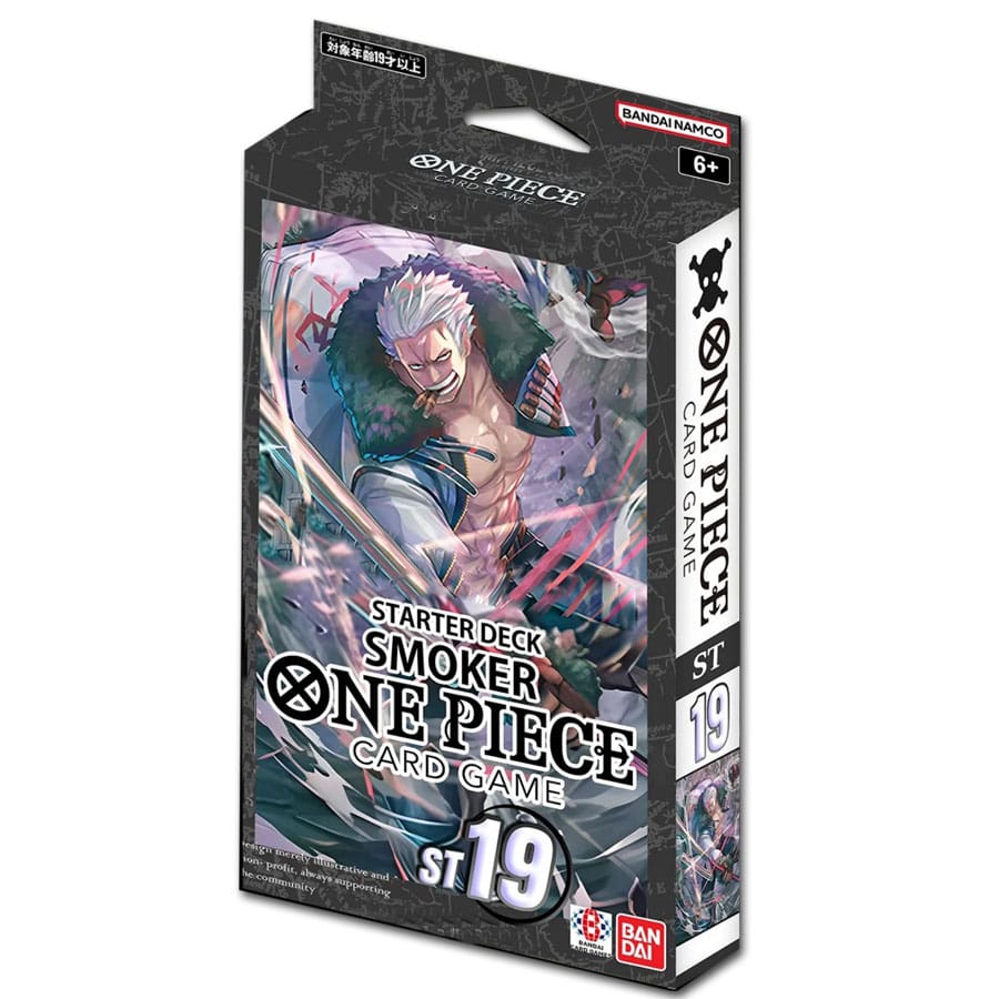 One Piece Card Game: Starter Deck  – (Black) Smoker [ST-19]   -  Release Date: 25 Oct 2024