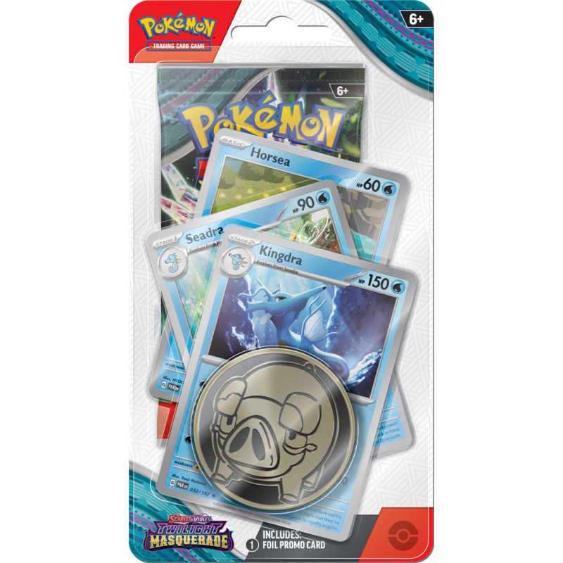 POKEMON TCG Scarlet & Violet Twilight Masquerade Premium Checklane Blister