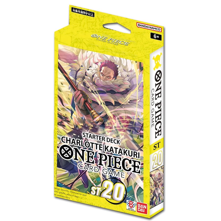 One Piece Card Game: Starter Deck  – (Yellow) Charlotte Katakuri [ST-20]  - Release Date: 25 Oct 2024