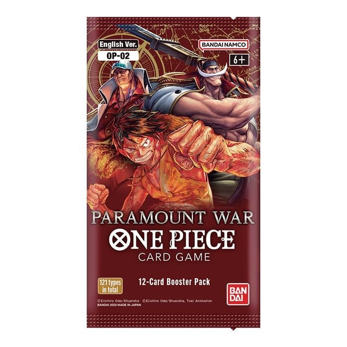 One Piece Card Game: Paramount War [OP-02] - Booster Pack