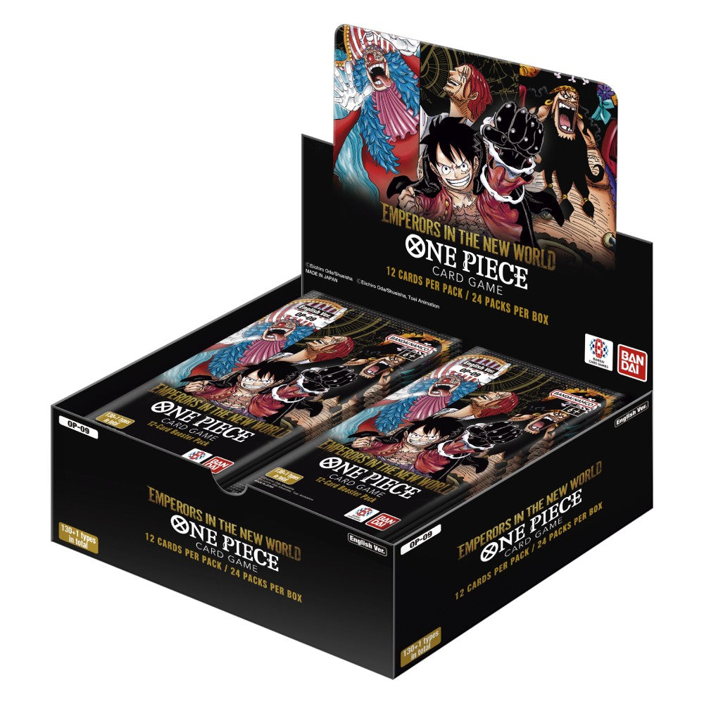 One Piece Card Game: Booster  – Emperors in the New World [OP-09]   -  Release Date: 13 Dec 2024