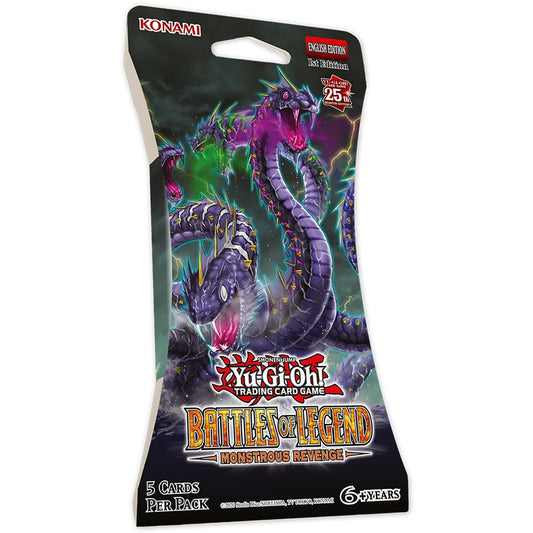 Yu-Gi-Oh! TCG Battles of Legends: Monstrous Revenge 5 Card Blister Pack