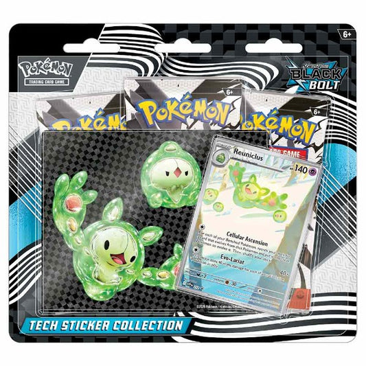Pokemon - TCG - Scarlet & Violet Black Bolt Tech Sticker Blister