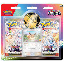 Pokemon Scarlet & Violet Prismatic Evolutions 2-Pack Blister
