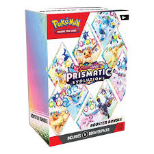 Pokemon Scarlet & Violet Prismatic Evolutions Booster Bundle