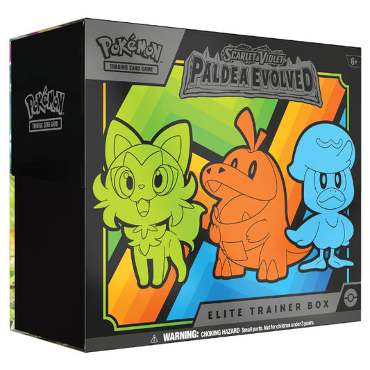 Pokemon TCG Scarlet and Violet 2 Paldea Evolved Elite Trainer Box