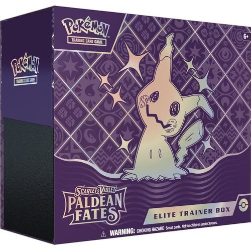 Pokemon - TCG - Scarlet & Violet Paldean Fates Elite Trainer Box