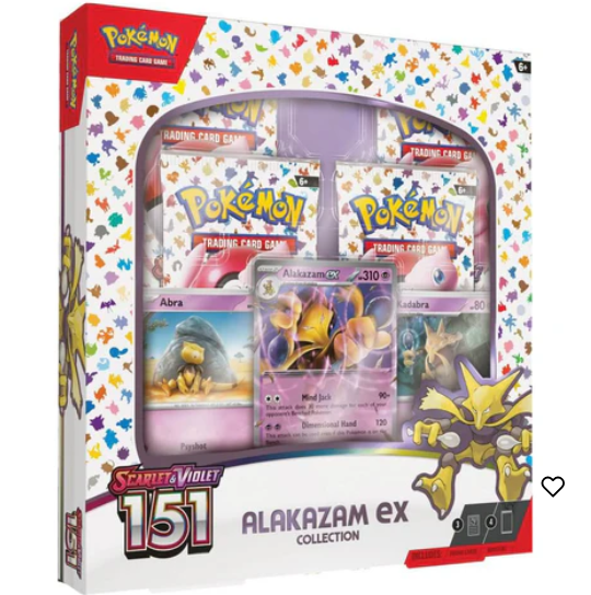 POKEMON TCG Scarlet & Violet 151 Collection—Alakazam EX