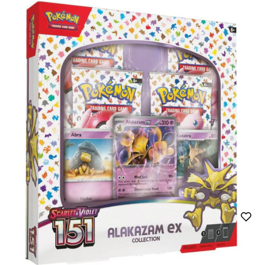 POKEMON TCG Scarlet & Violet 151 Collection—Alakazam EX