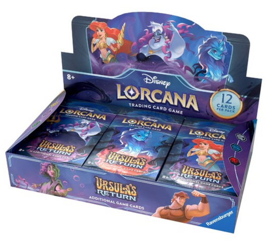 Disney Lorcana TCG: Ursula's Return Booster Display