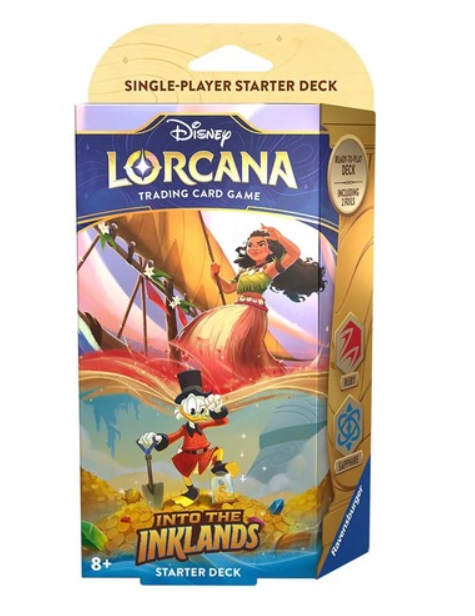 Disney Lorcana TCG: Into the Inklands Starter Deck Ruby & Sapphire