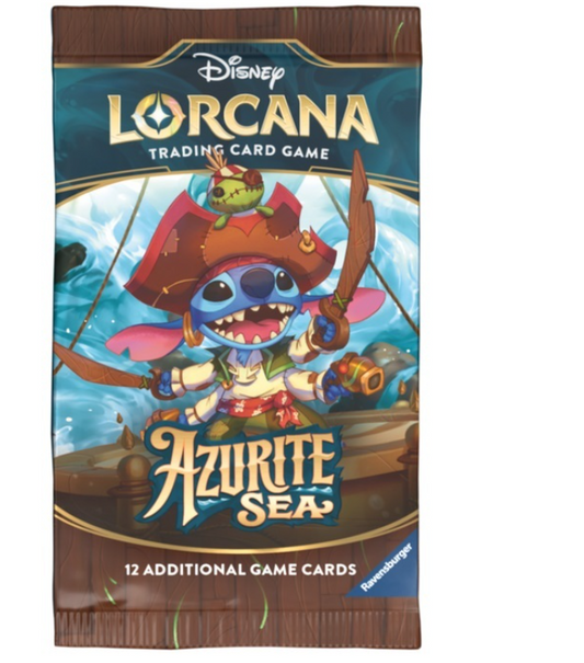 Disney Lorcana TCG: Azurite Sea Booster Pack