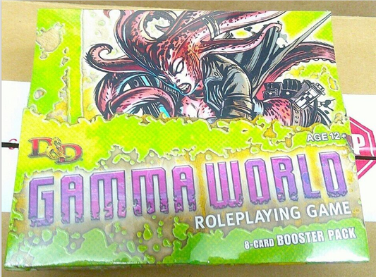 Gamma World RPG Booster Box Sealed