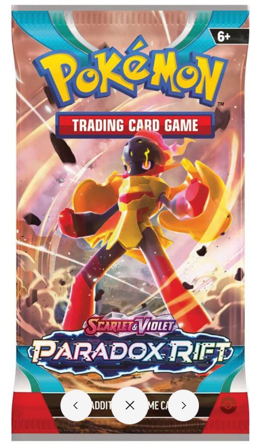 POKEMON TCG Scarlet & Violet Paradox Rift Single Booster Pack