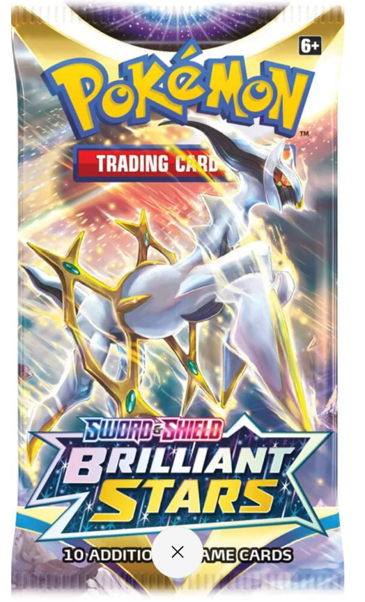 POKEMON TCG - Brilliant Stars Single Booster Pack