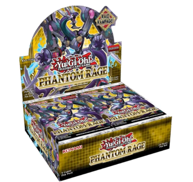 Yugioh Phantom Rage Booster Box 1st Edition