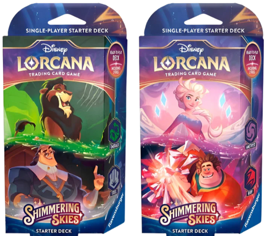 Disney Lorcana TCG Shimmering Skies Starter Set (Pair)