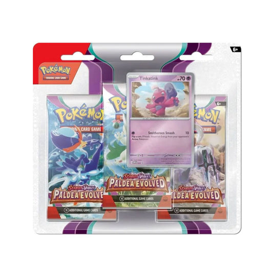 Pokemon TCG Scarlet&Violet Paldea Evolved 3 Booster Blister Assorted