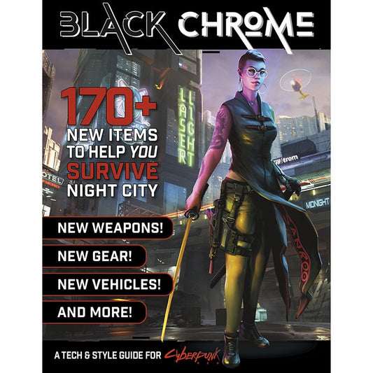 Cyberpunk RED RPG: Black Chrome