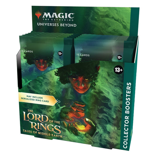 Magic The Lord of the Rings: Tales of Middle-Earth Collector Booster Display