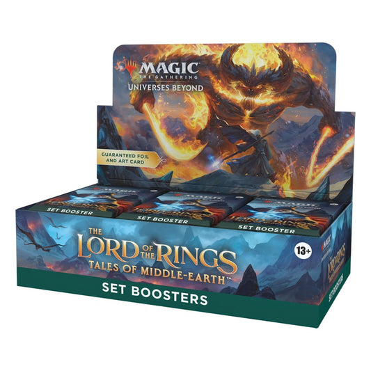 Magic The Lord of the Rings: Tales of Middle-Earth Set Booster Display