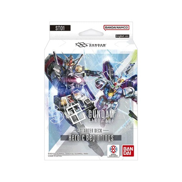 Gundam Card Game: Starter Deck  – Heroic Beginnings [ST01]