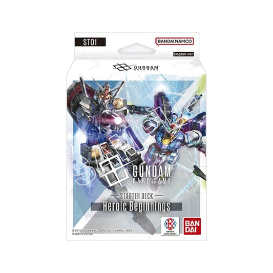 Gundam Card Game: Starter Deck  – Heroic Beginnings [ST01]