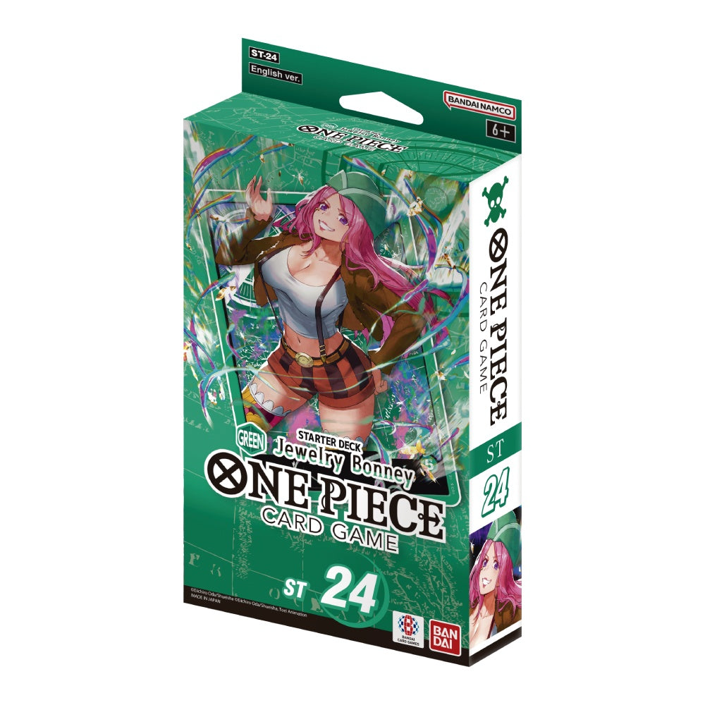 One Piece Card Game: Starter Deck  – (Green) Jewelry Bonney [ST-24]