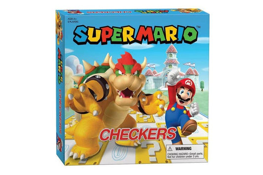 Checkers Super Mario VS Bowser