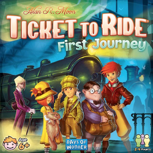 Ticket to Ride First Journey - Original Print