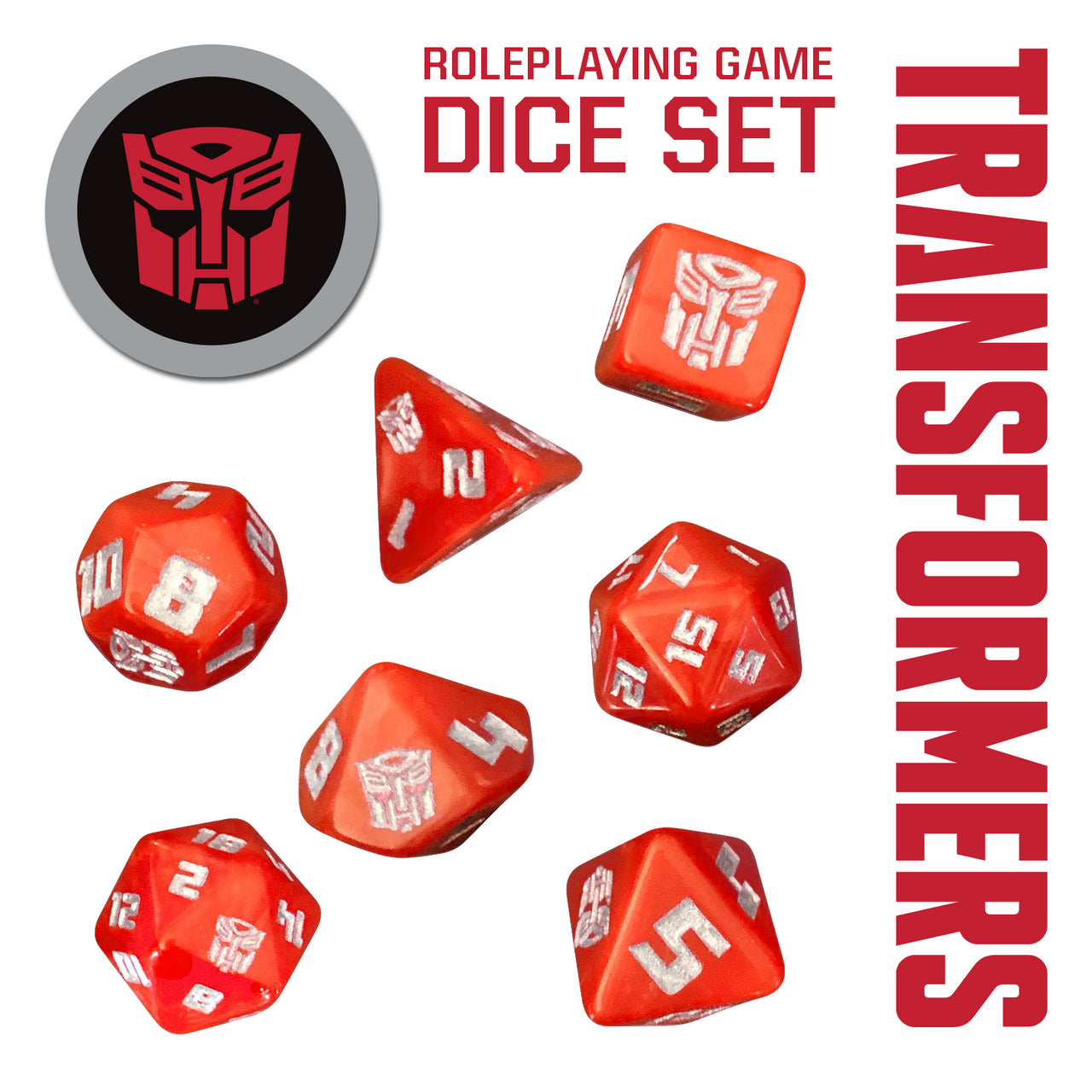 Transformers RPG Dice Set