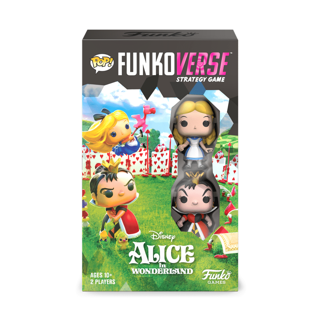 Funkoverse - Alice in Wonderland 2 -Pack Expandalone Strategy Board Game