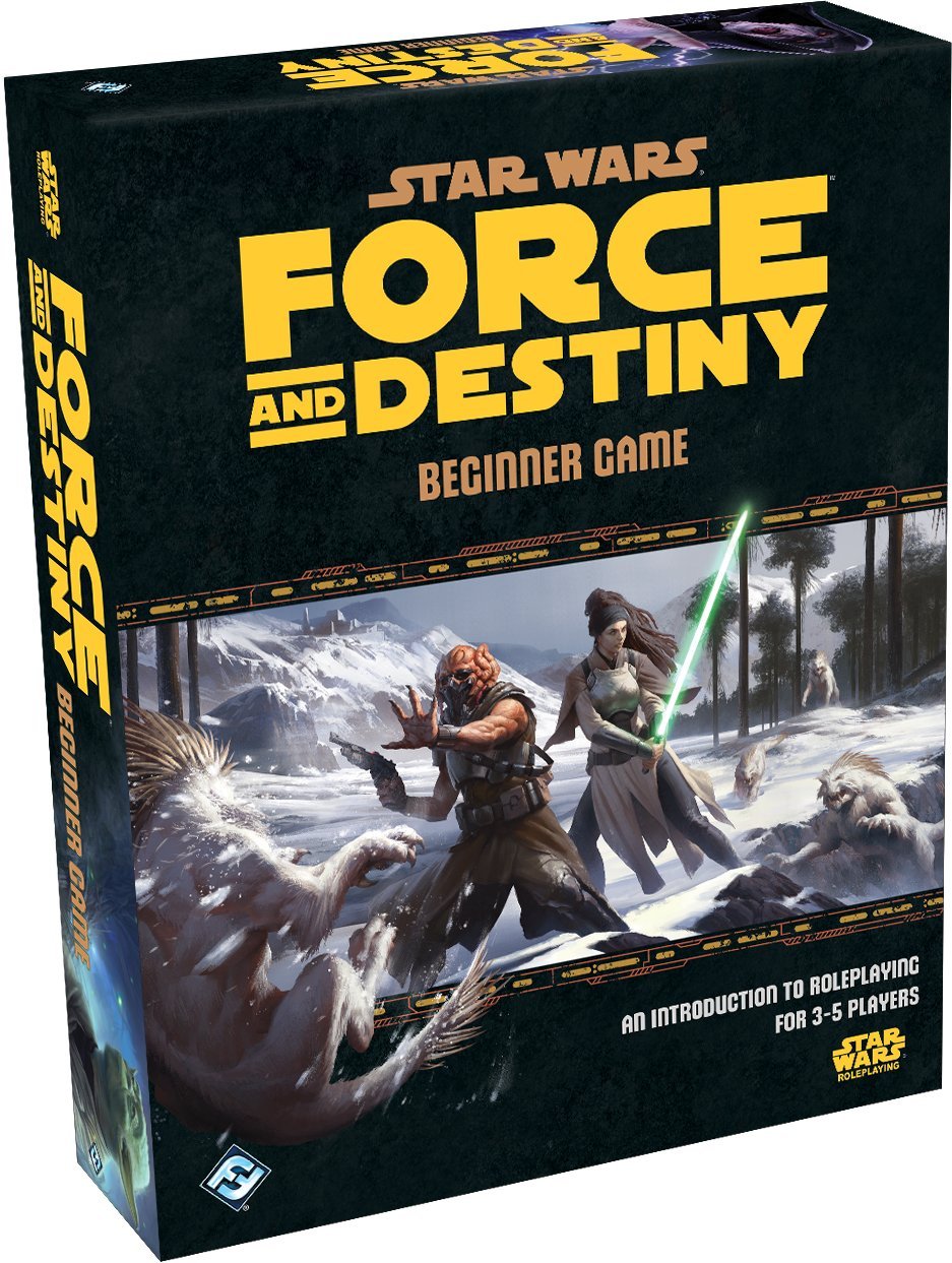 Star Wars RPG Force and Destiny Beginner Game