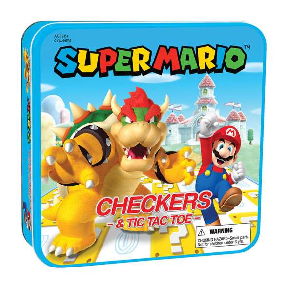 Super Mario Checkers and Tic Tac Toe (Bowser)