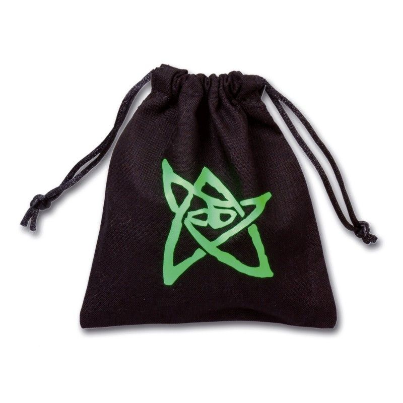 Call of Cthulhu Dice Bag Black and Green